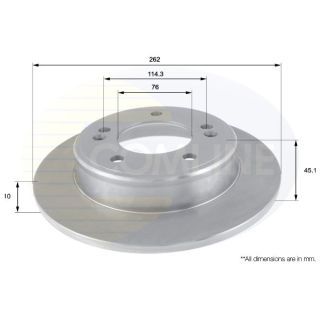 Stabdžių diskas COMLINE ADC2415