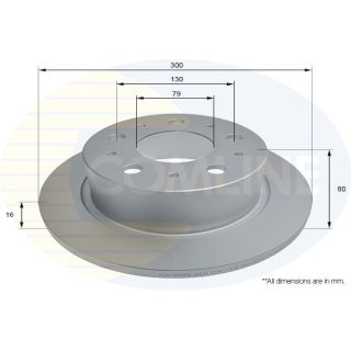 Stabdžių diskas COMLINE ADC2835