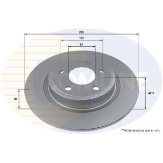 Stabdžių diskas COMLINE ADC4036