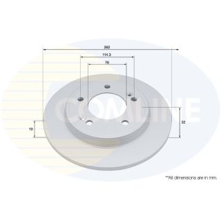Stabdžių diskas COMLINE ADC4038