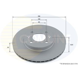 Stabdžių diskas COMLINE ADC5044V