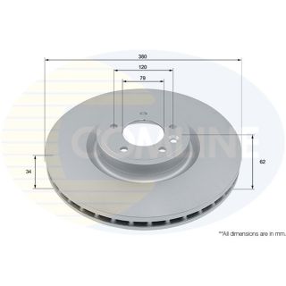 Stabdžių diskas COMLINE ADC5048V
