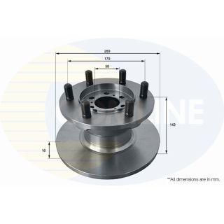 Stabdžių diskas COMLINE ADC9145