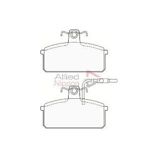 Stabdžių trinkelių rinkinys, diskinis stabdys COMLINE CBP1204