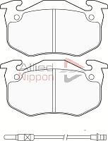 Stabdžių trinkelių rinkinys, diskinis stabdys COMLINE CBP2533