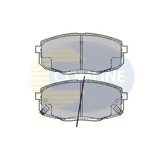 Stabdžių trinkelių rinkinys, diskinis stabdys COMLINE CBP31670