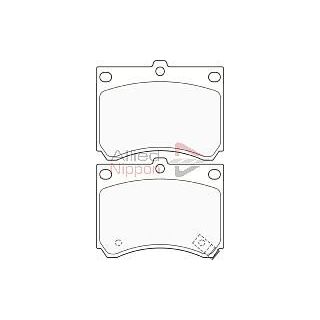 Stabdžių trinkelių rinkinys, diskinis stabdys COMLINE CBP3206