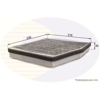 Filtras, salono oras COMLINE EKF102A