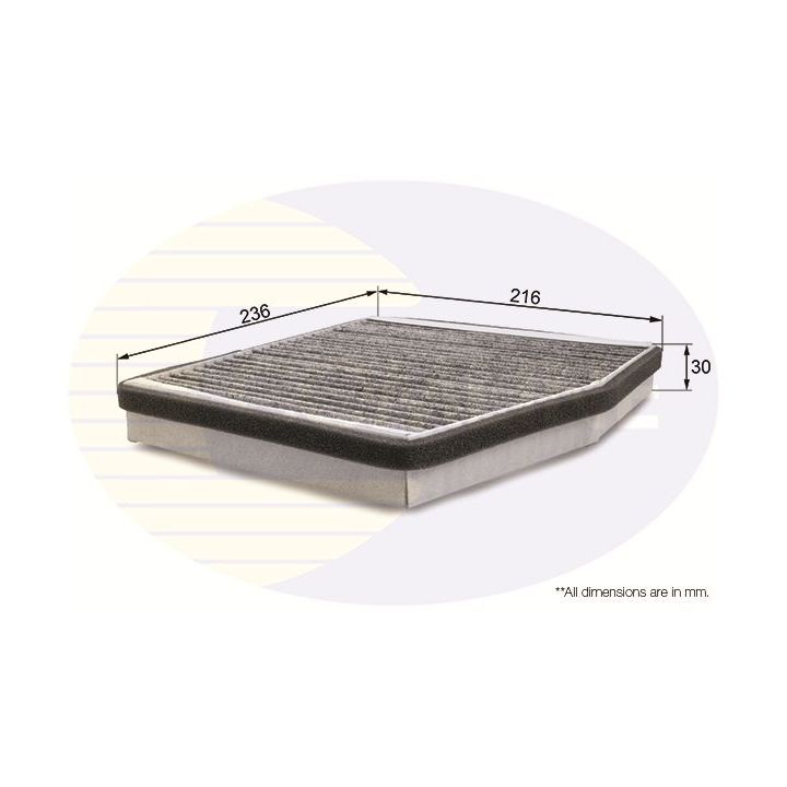 Filtras, salono oras COMLINE EKF102A