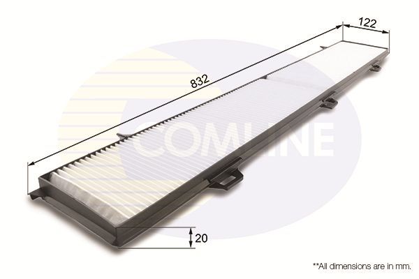 Filtras, salono oras COMLINE EKF107