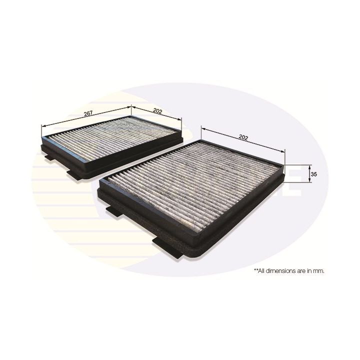 Filtras, salono oras COMLINE EKF110A