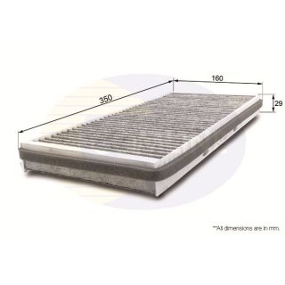 Filtras, salono oras COMLINE EKF114A