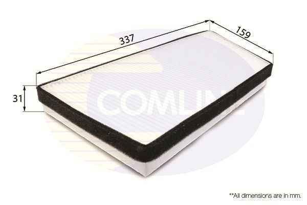 Filtras, salono oras COMLINE EKF115
