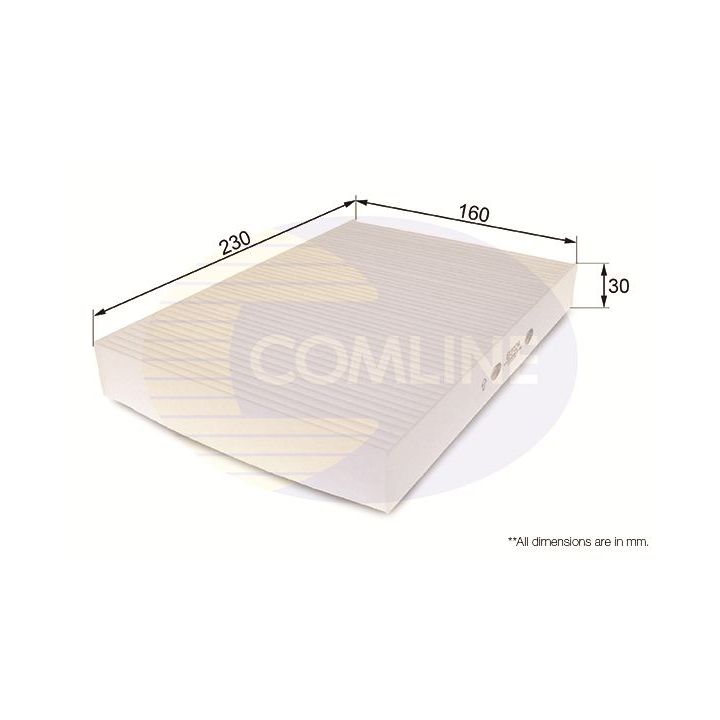 Filtras, salono oras COMLINE EKF124