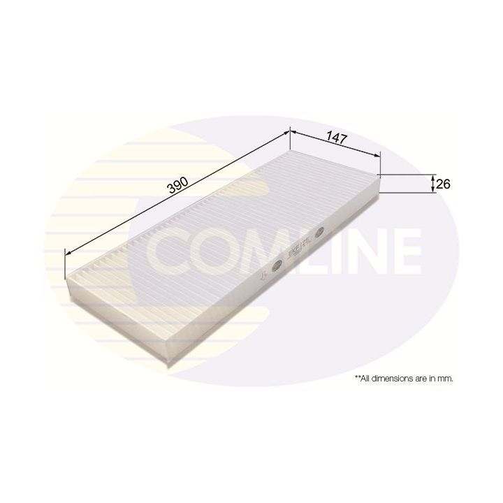Filtras, salono oras COMLINE EKF125