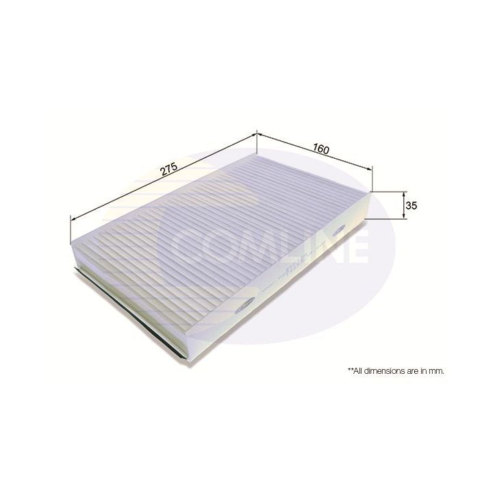 Filtras, salono oras COMLINE EKF128