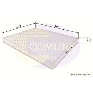 Filtras, salono oras COMLINE EKF137