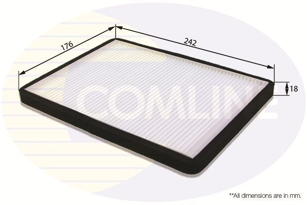 Filtras, salono oras COMLINE EKF147