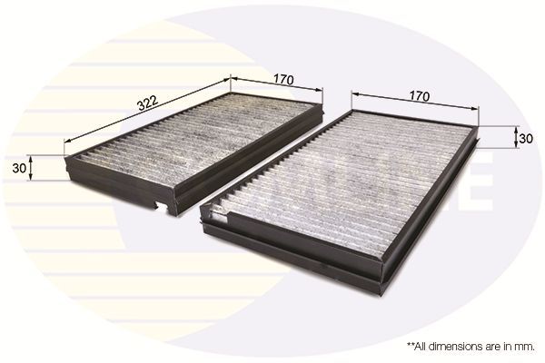 Filtras, salono oras COMLINE EKF158A