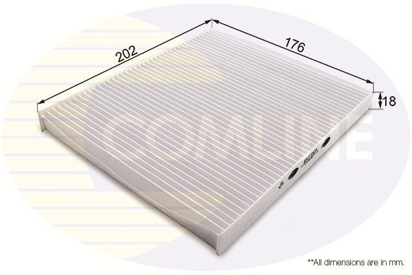 Filtras, salono oras COMLINE EKF159
