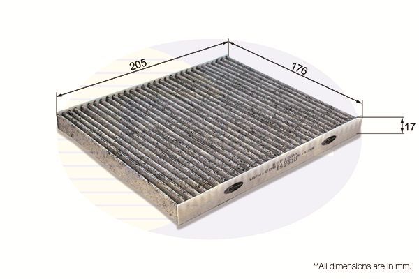 Filtras, salono oras COMLINE EKF159A