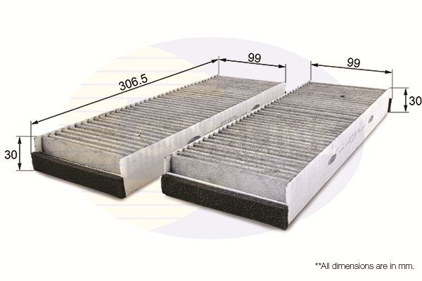 Filtras, salono oras COMLINE EKF164A