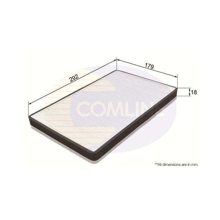 Filtras, salono oras COMLINE EKF165