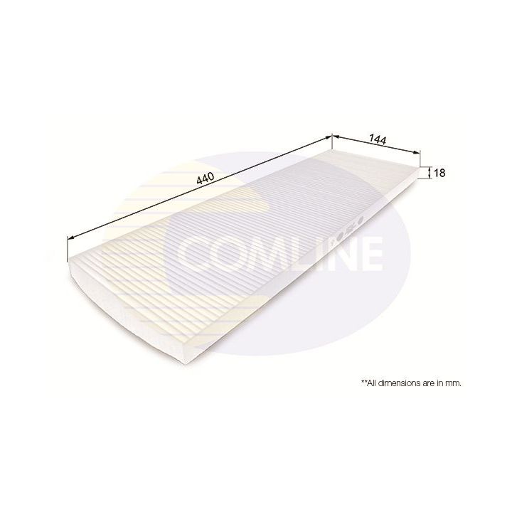 Filtras, salono oras COMLINE EKF167