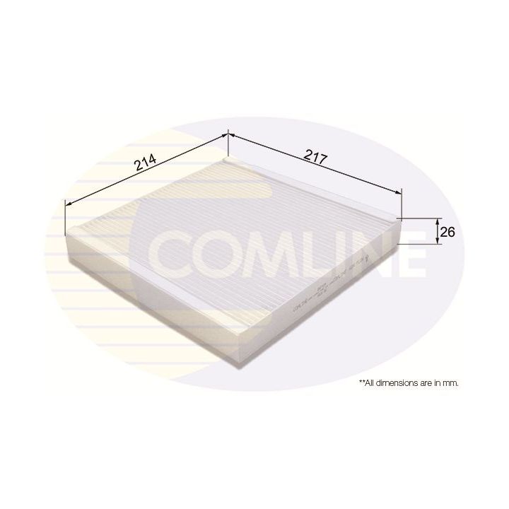 Filtras, salono oras COMLINE EKF169