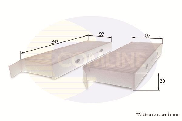 Filtras, salono oras COMLINE EKF170