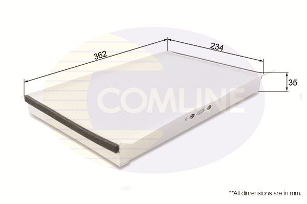 Filtras, salono oras COMLINE EKF175