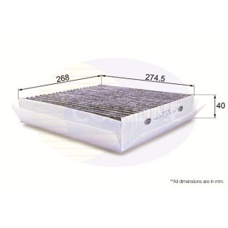 Filtras, salono oras COMLINE EKF179A