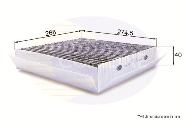 Filtras, salono oras COMLINE EKF179A