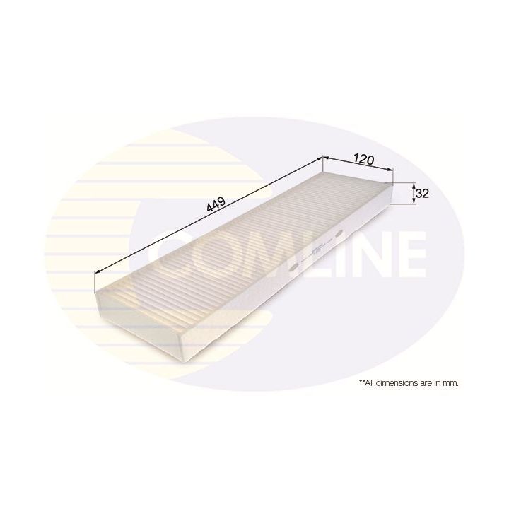 Filtras, salono oras COMLINE EKF180