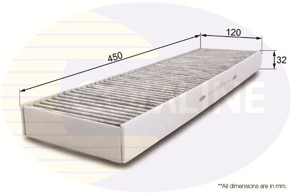 Filtras, salono oras COMLINE EKF180A