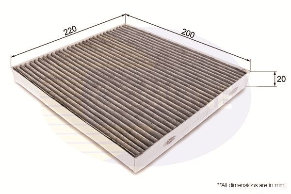 Filtras, salono oras COMLINE EKF187A