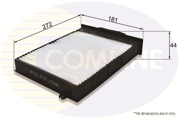 Filtras, salono oras COMLINE EKF196