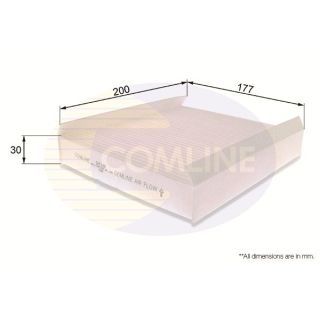 Filtras, salono oras COMLINE EKF198