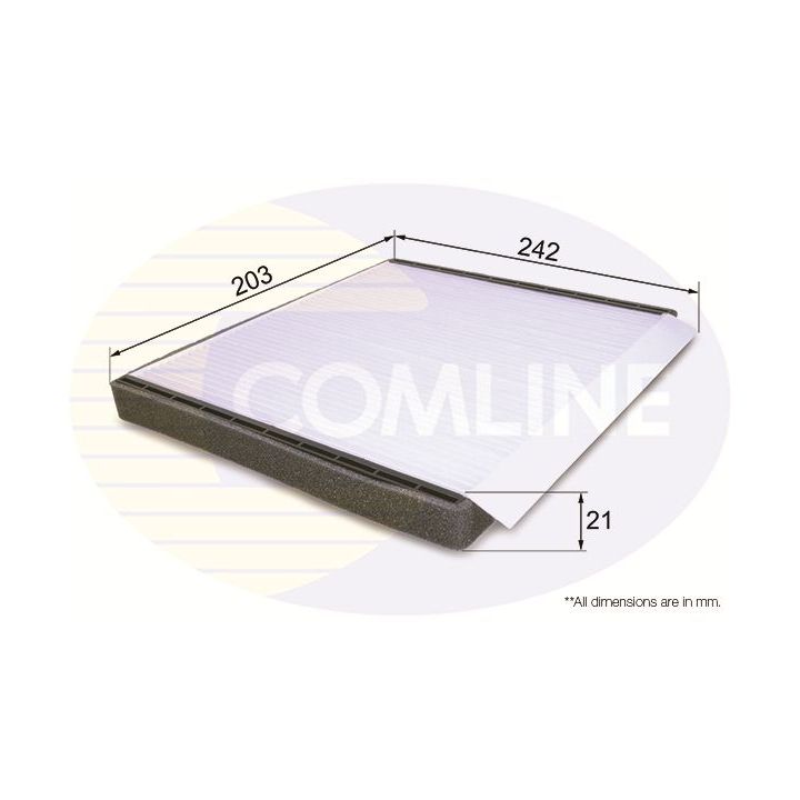 Filtras, salono oras COMLINE EKF203
