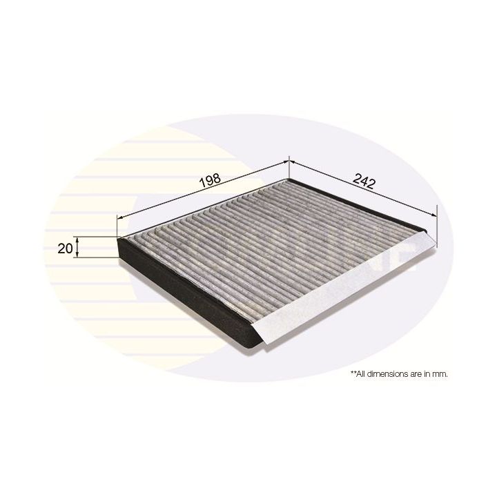Filtras, salono oras COMLINE EKF203A