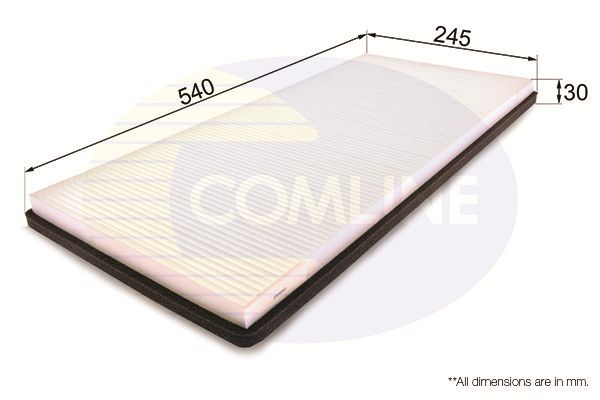 Filtras, salono oras COMLINE EKF254