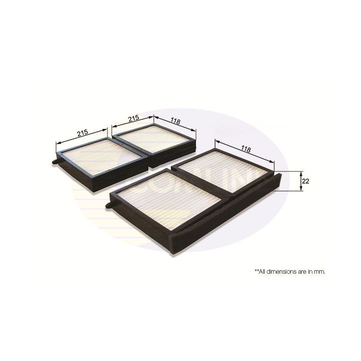 Filtras, salono oras COMLINE EKF258