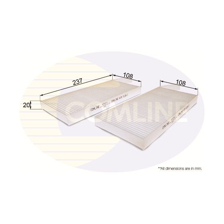 Filtras, salono oras COMLINE EKF270-2