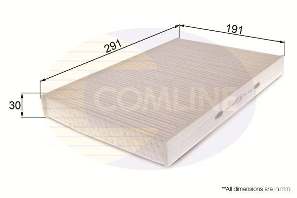 Filtras, salono oras COMLINE EKF271