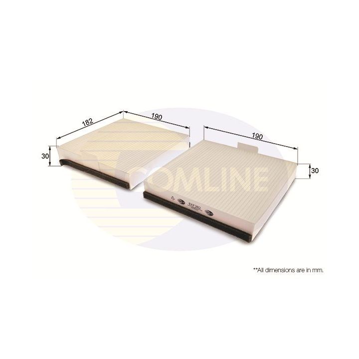 Filtras, salono oras COMLINE EKF282