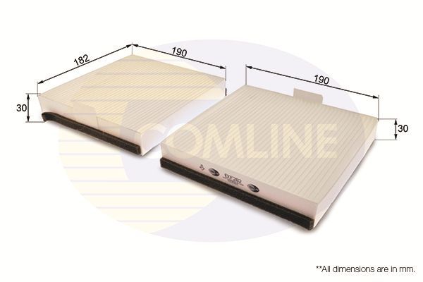 Filtras, salono oras COMLINE EKF282