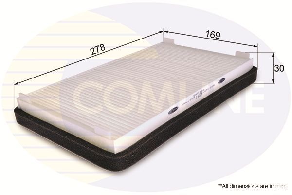 Filtras, salono oras COMLINE EKF286