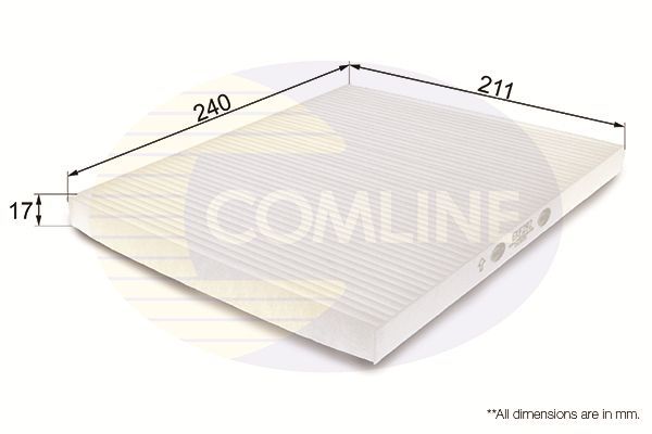 Filtras, salono oras COMLINE EKF292