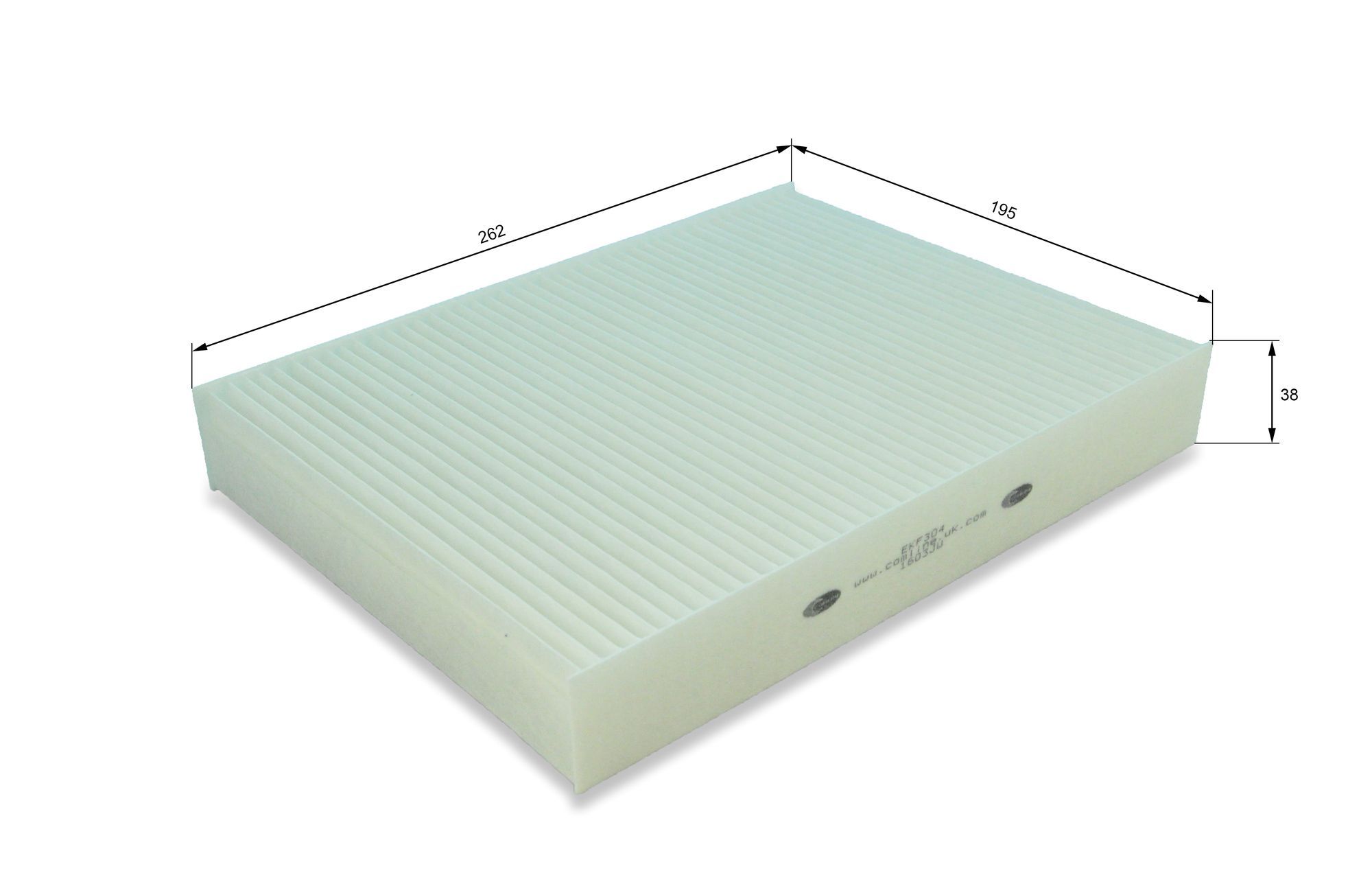 Filtras, salono oras COMLINE EKF304