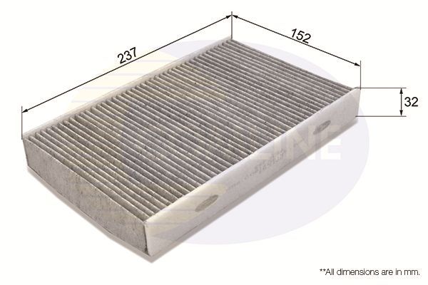 Filtras, salono oras COMLINE EKF305A